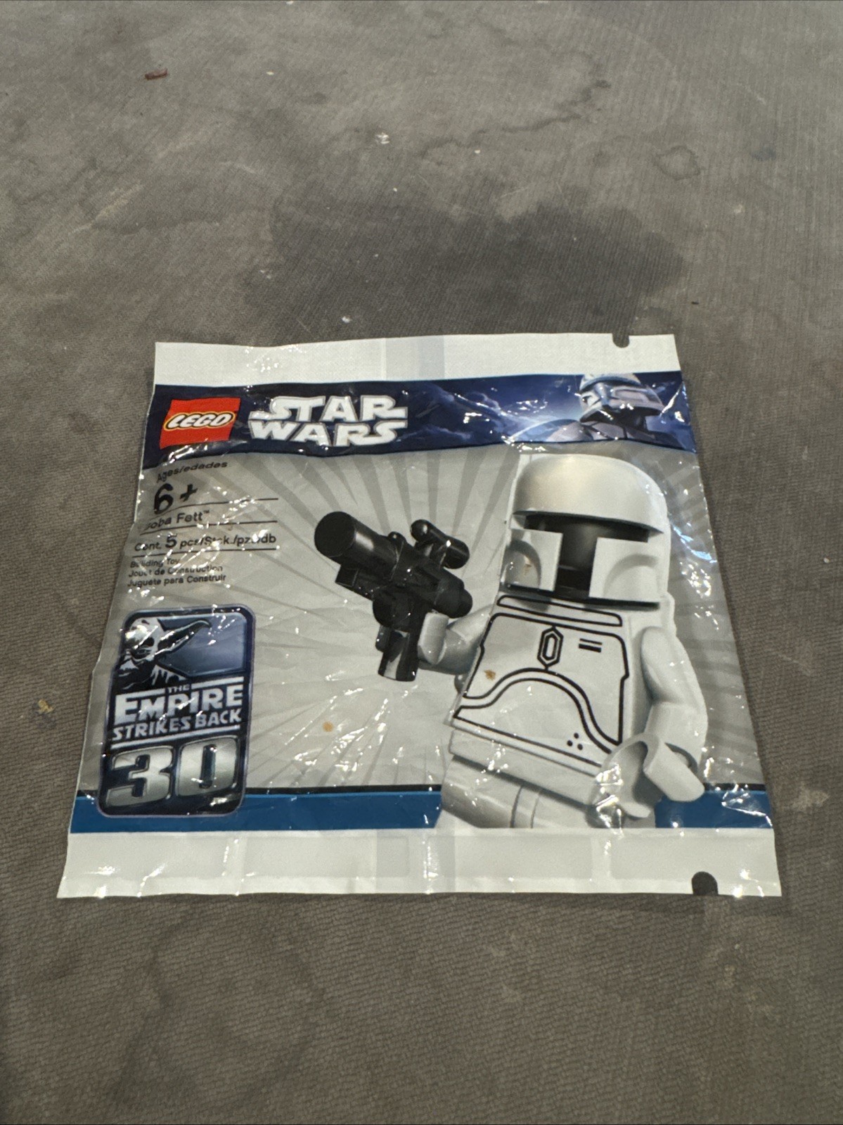 Lego StarWars White Boba Fett Minifigure (30th Anniversary Limited Edition)