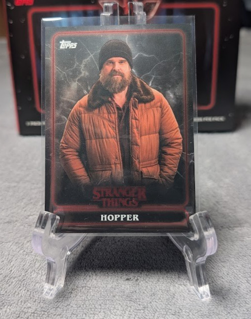 2025 Topps Stranger Things Jim Hopper Character Card David Harbour #2