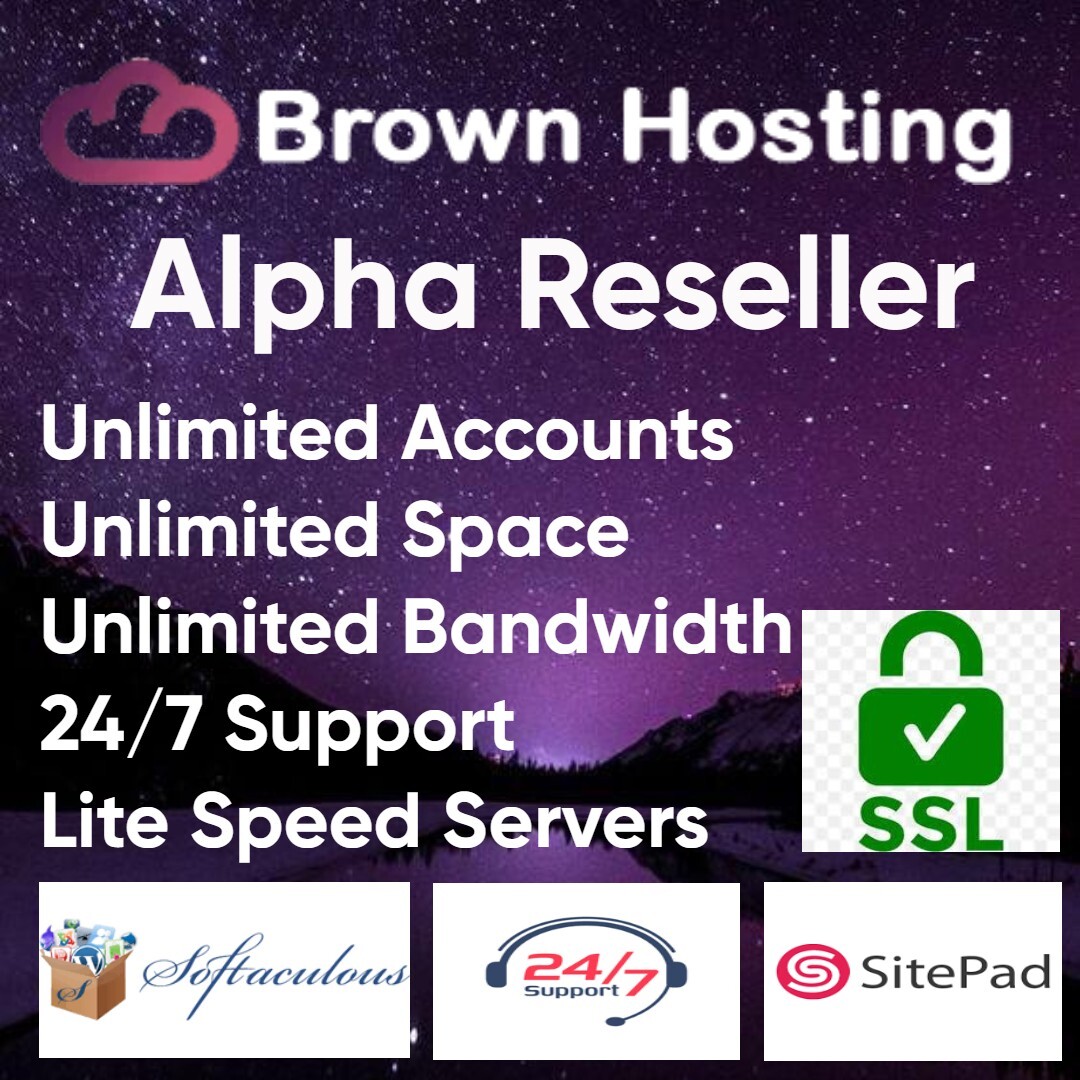 🔥Fast Unlimited Alpha Reseller Web hosting Cpanel/whm + SSL + softaculous USA