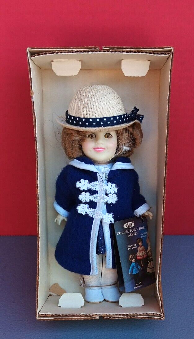 Vintage Ideal 1982 Shirley Temple Doll 8" Poor Little Rich, Original Box