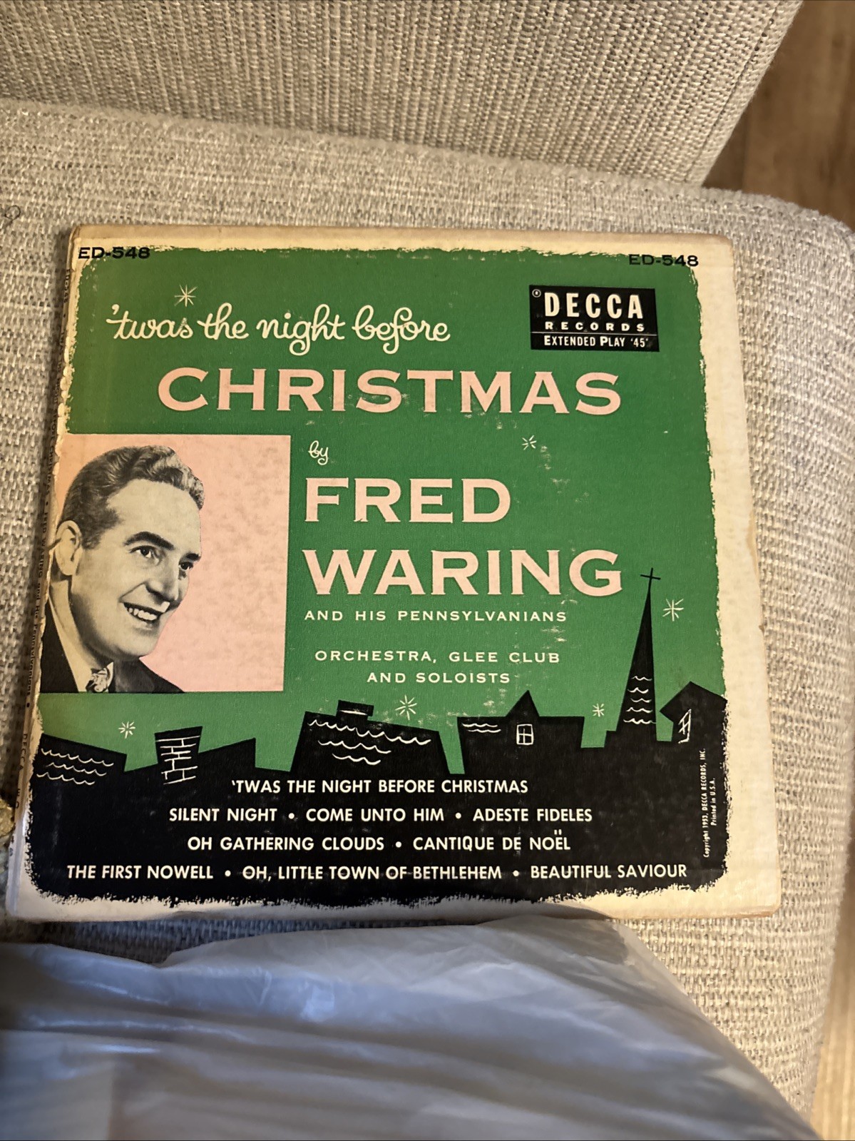 Fred Wearing Read The Night Before Christmas