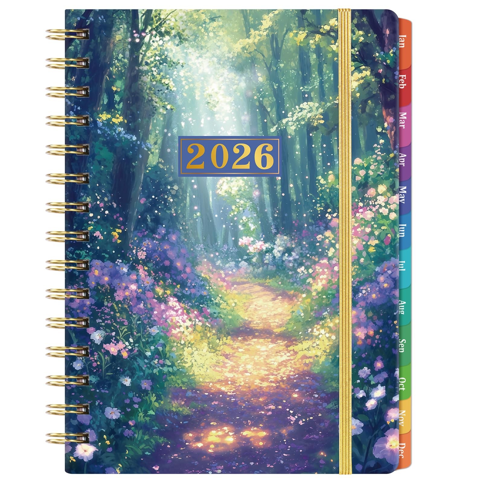 2026 Planner - 2026 Weekly and Monthly from 8.5'' X 6.4'', Colorful 