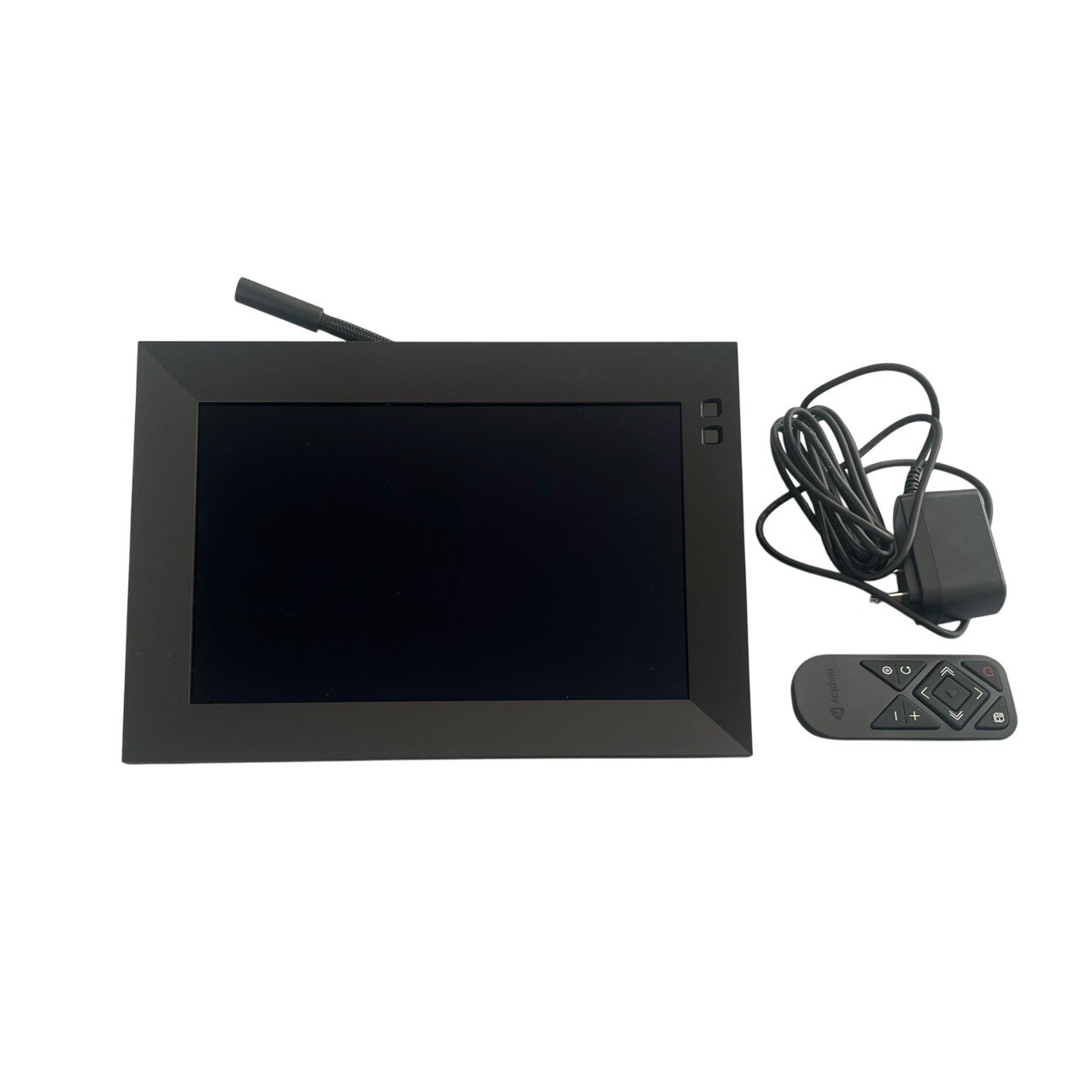 Nixplay W10J 10.1" Smart Digital Photo Frame with Wi-Fi Black w/Remote & Adapter