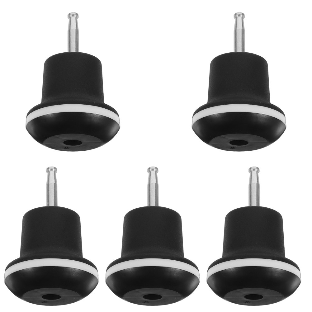  5 Pcs Office Swivel Chair Casters Glides for Carpet Wheels Chairs Replacement