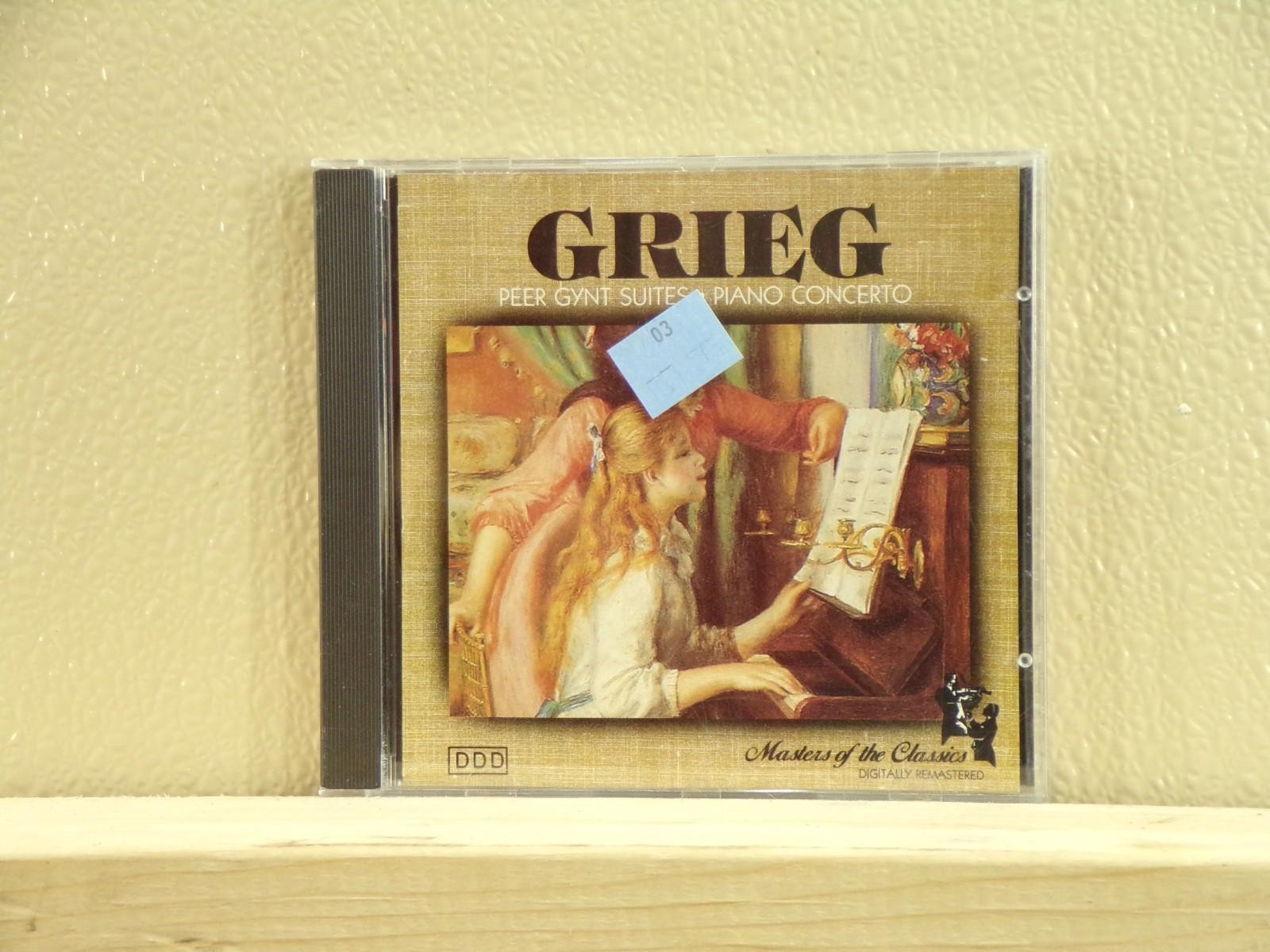 GRIEG Peer Gynt Suites Piano Concerto CD