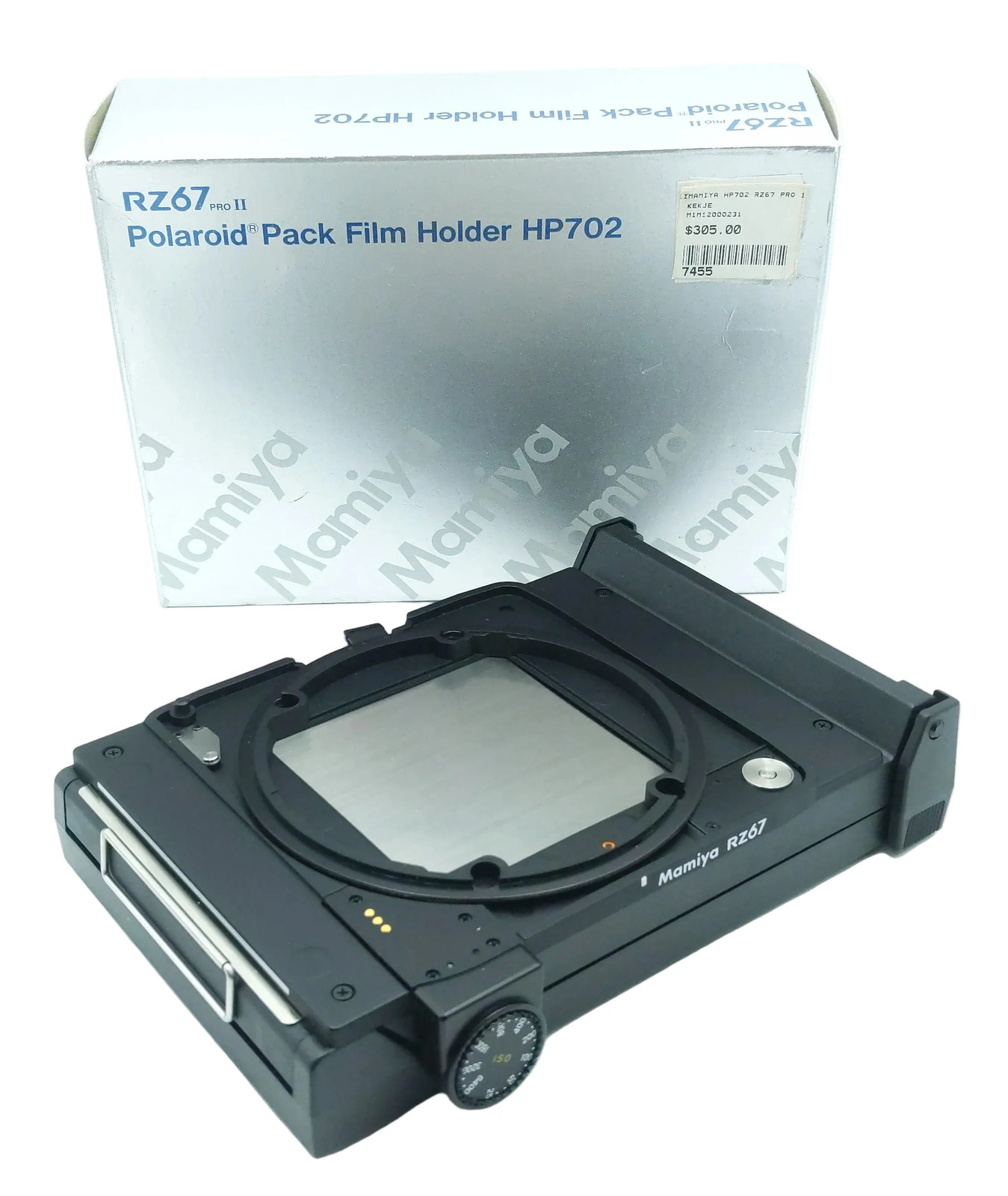 USED Mamiya Polaroid Pack Film Holder HB702