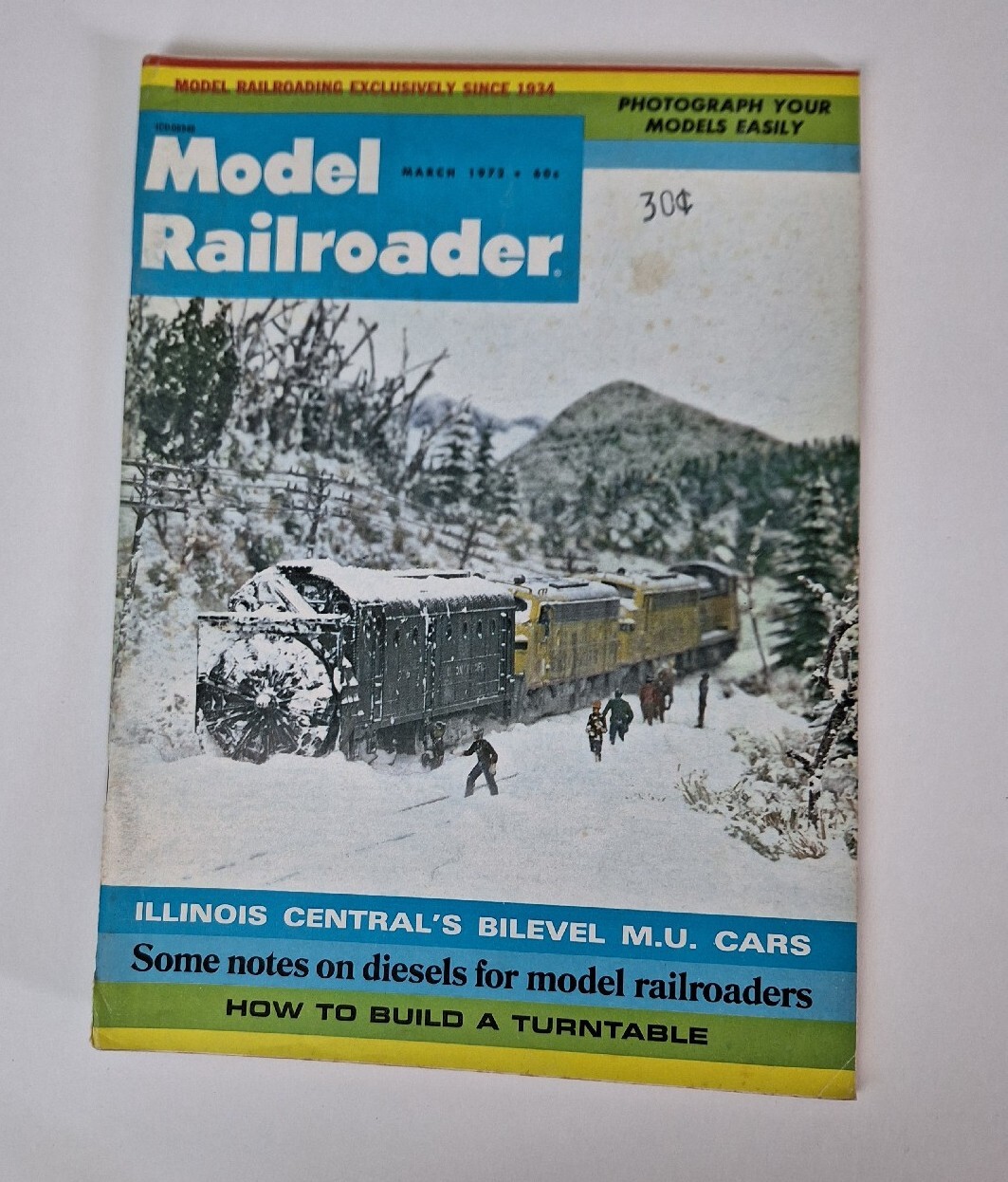 Model Railroader Magazine March 1972 