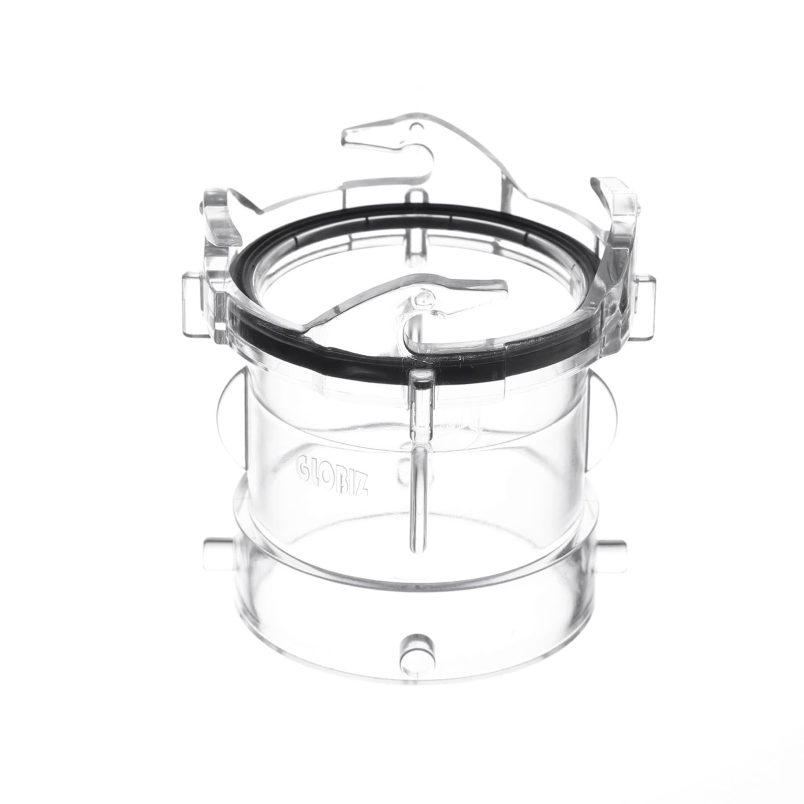 GLOBIZ 3.5" RV Clear Sewer Hose Adapter Extender 3.5 Inches, 