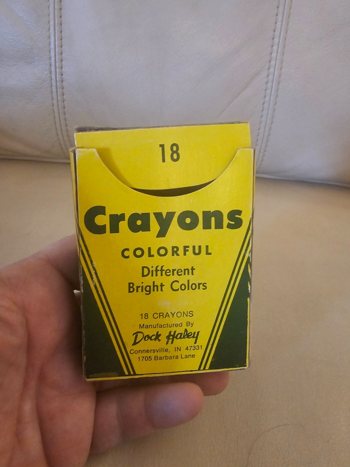 Vintage Dock Haley Magic Vanishing Crayons Box Prop Trick Gag