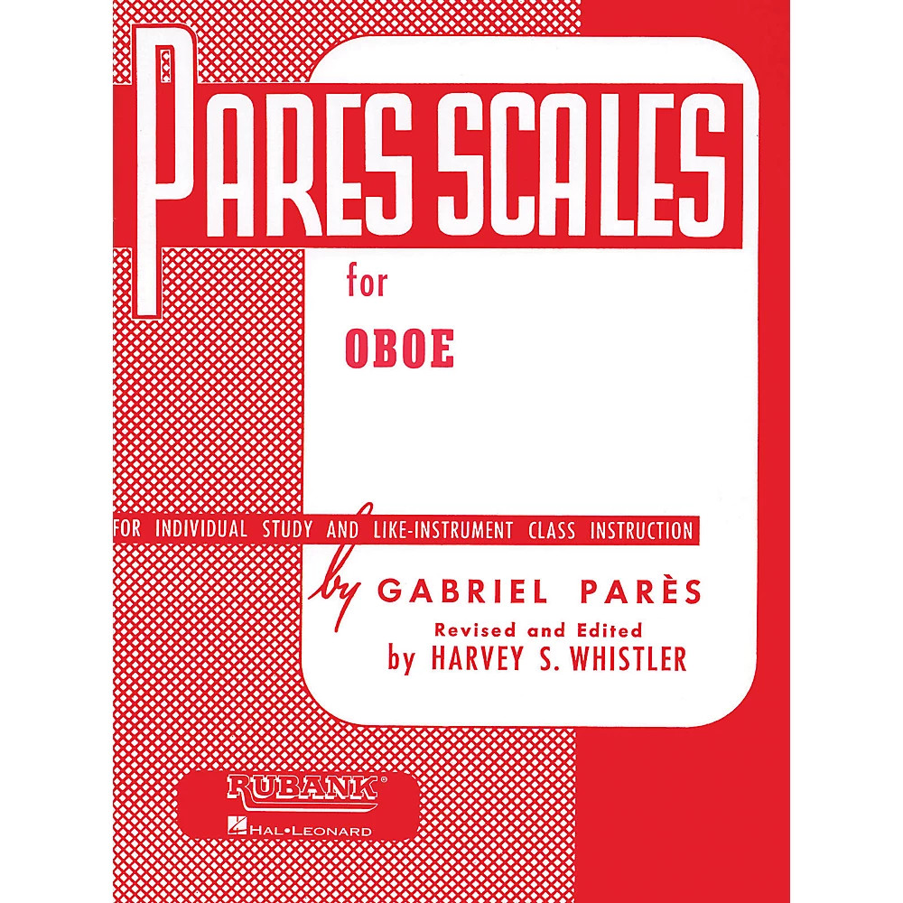 Hal Leonard Pares Scales For Oboe