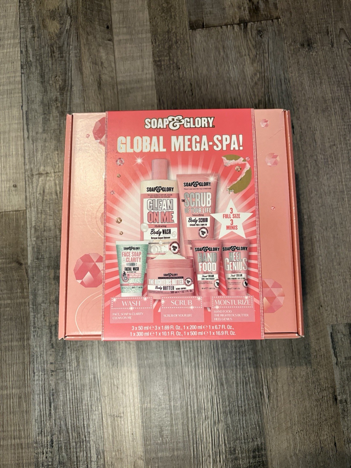 NEW SOAP AND GLORY FEELING SPA-STRUCK Gift Set Global Mega Spa