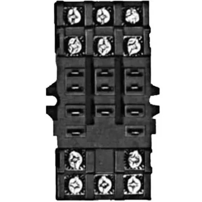 Relay & Control ST11-PC Relays - Sockets & Din Rail - 11 Pin Square Base - Pr...