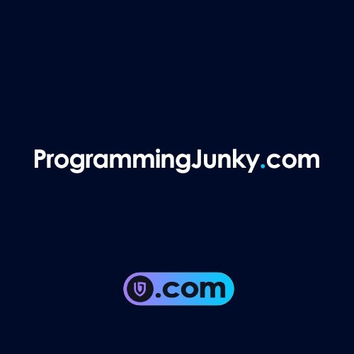 ProgrammingJunky (.)com -  domain name