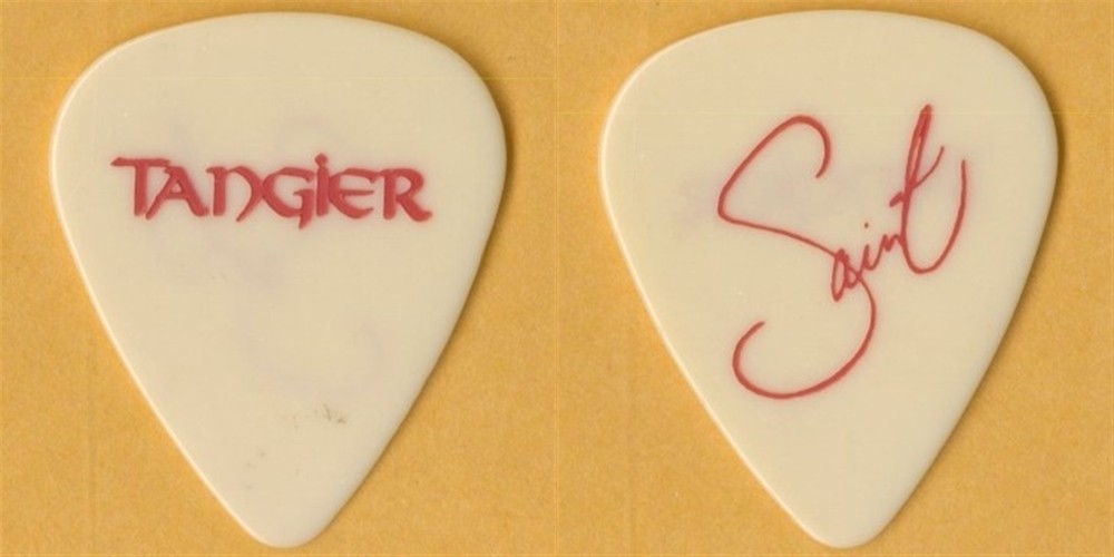 Tangier 1989 Four Winds concert tour Gari Saint (RIP) signature Guitar Pick