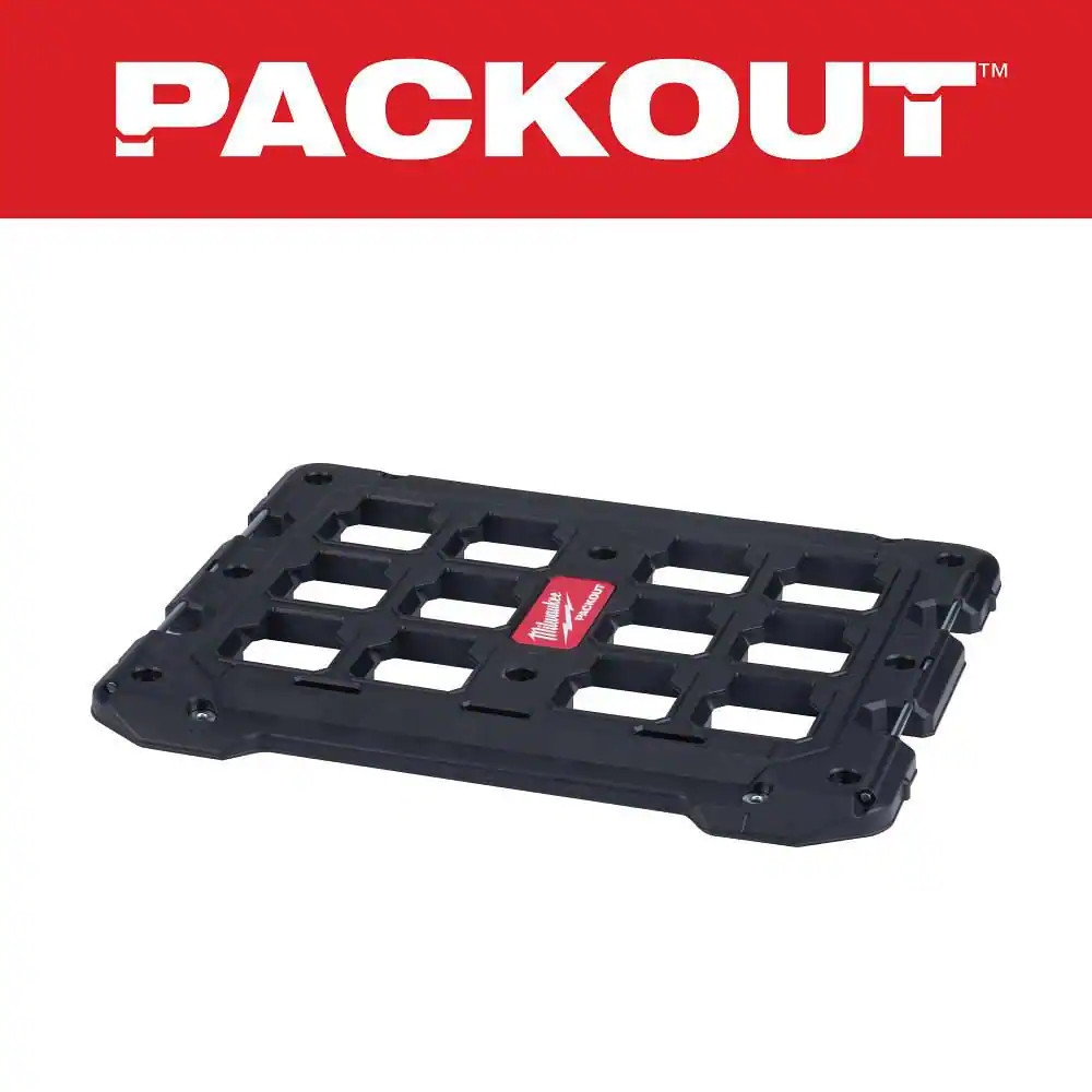 MILWAUKEE PACKOUT Wall and Floor Mounting Plate