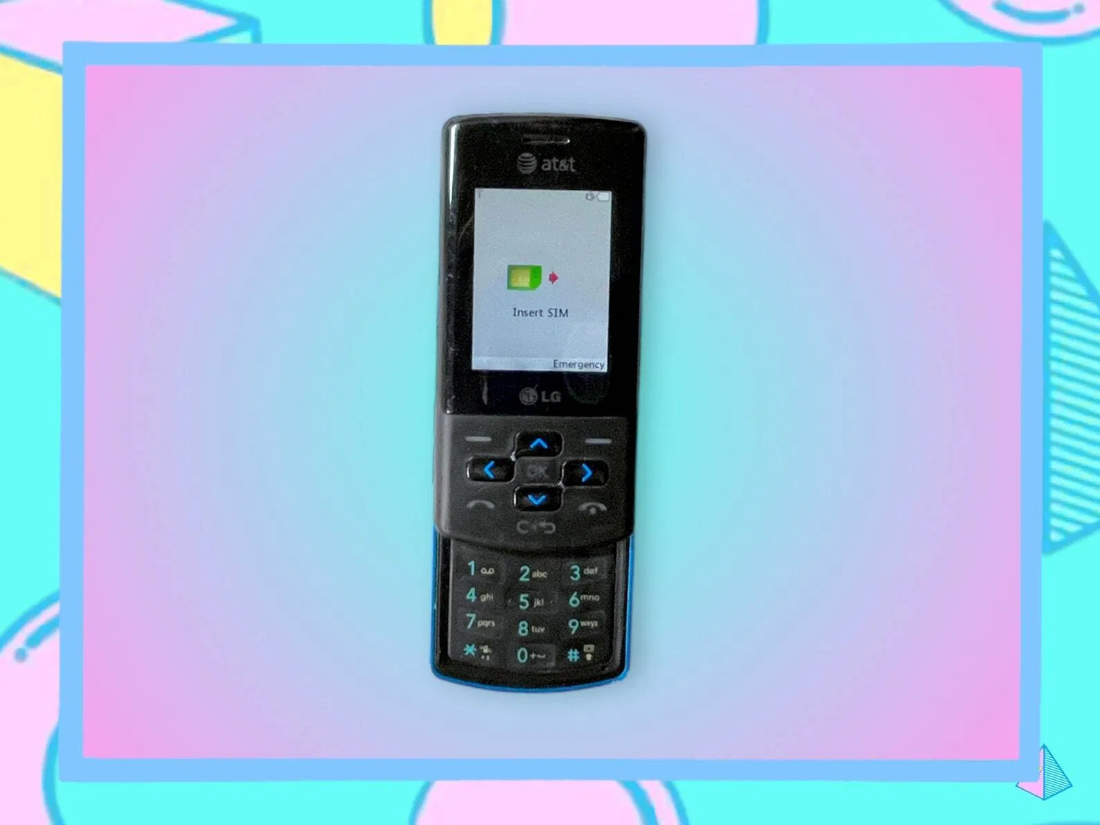 Vintage Y2K LG Slide Camera phone.works!