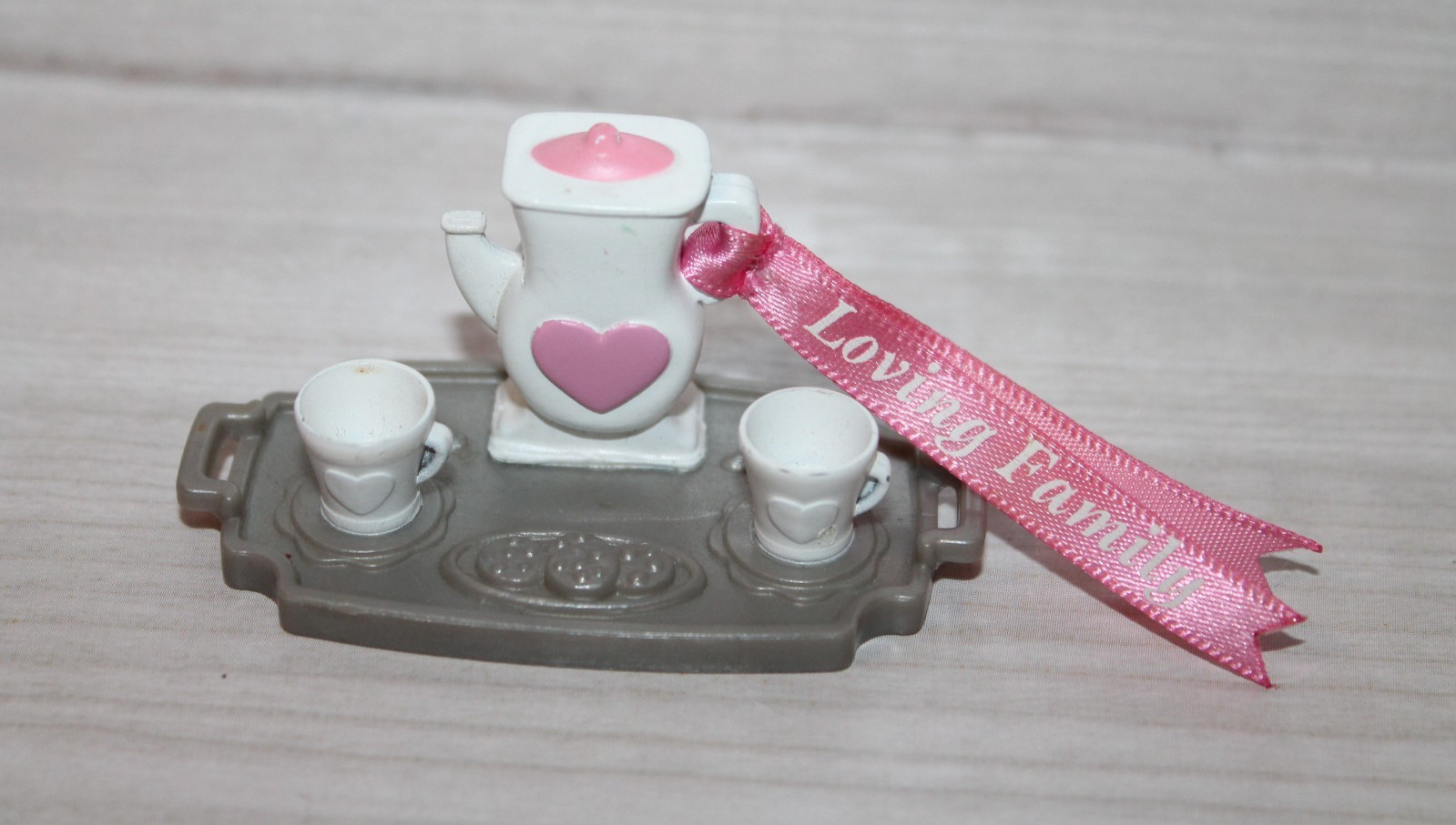 Fisher-Price Loving Family Sweet Sounds Dollhouse Interactive Tea Set on Tray