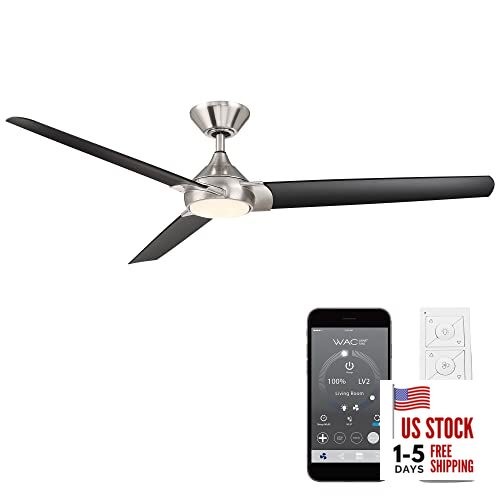  F-088L-BN/MB Zelda Indoor Ceiling Fan Brushed Nickel Matte Black