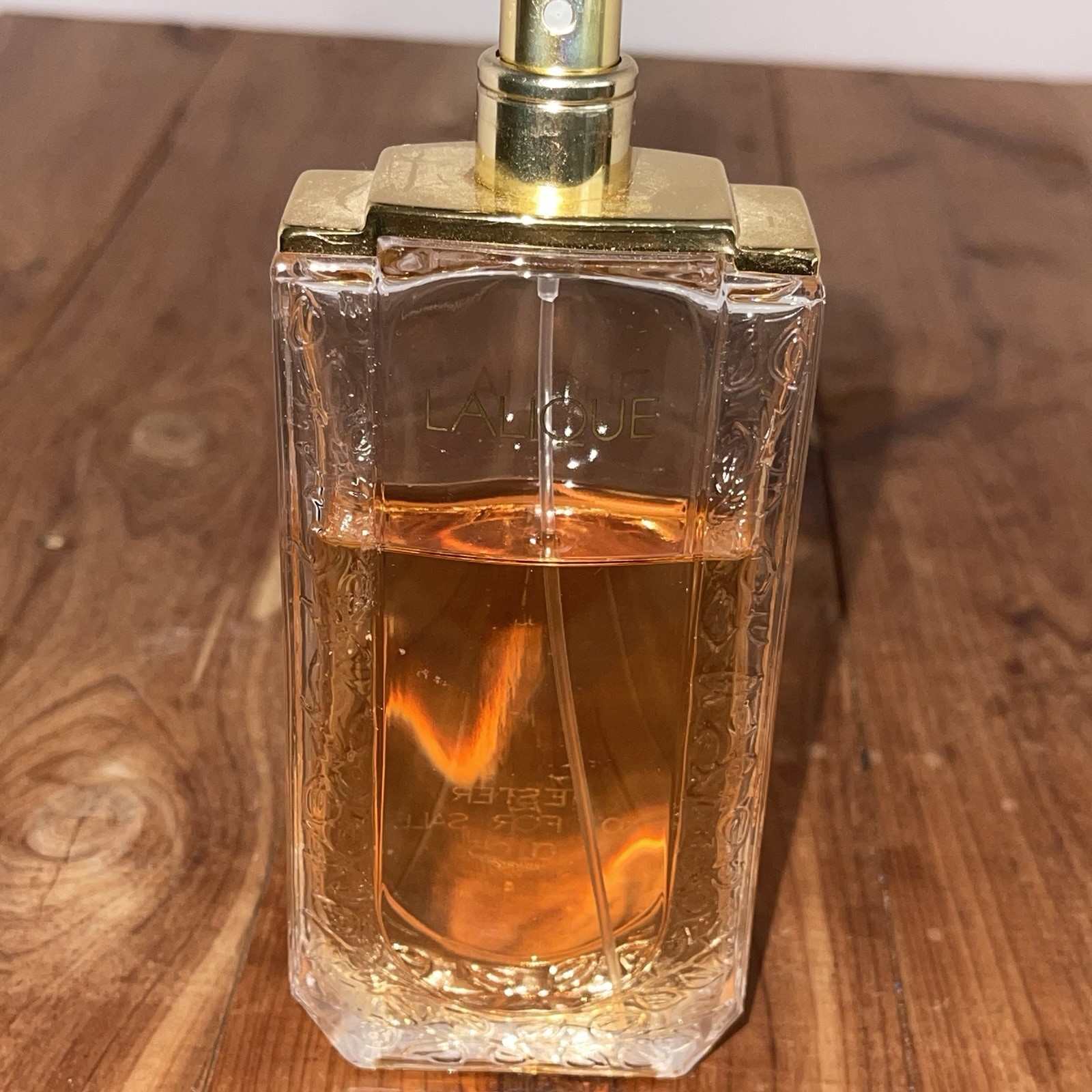 Lalique by Lalique Eau De Toilette Made In France 3.3 Fl Oz * Opened Bottle