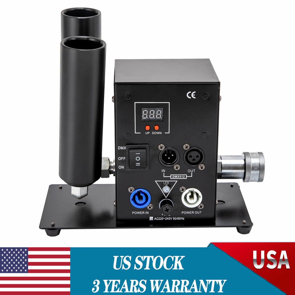 DJ Club Effect C02 Jet Machine Cryo DMX512 Co2 Party Cannon Fogger Smoke Gun