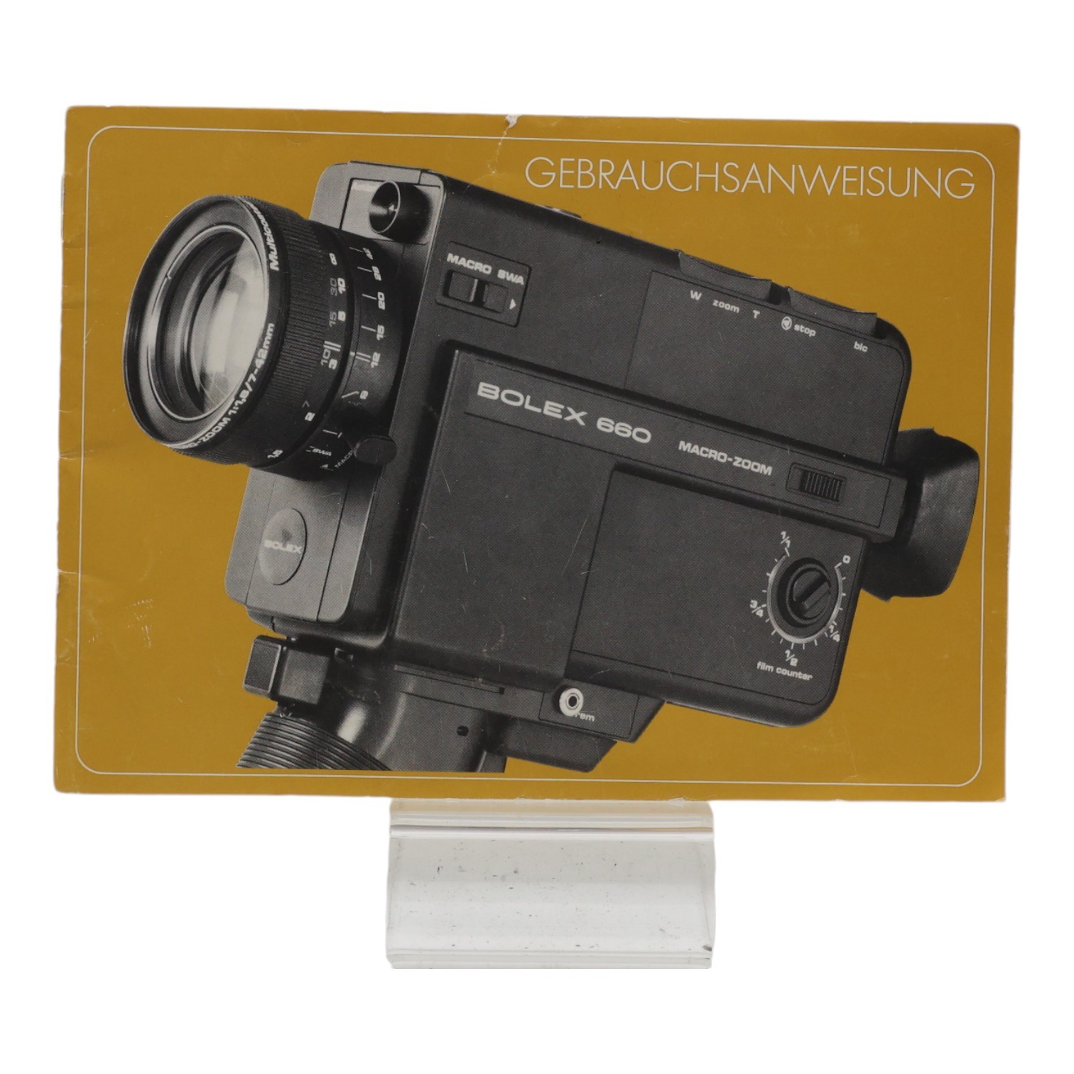 Gebrauchsanweisung Bolex 660 macro-zoom film counter