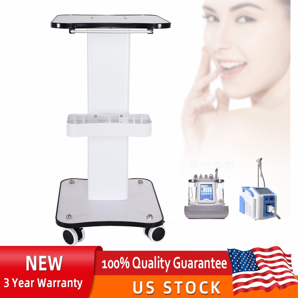 3 Tier Beauty SPA Salon Beauty Salon Stand Rolling Cart Machine Holder Trolley