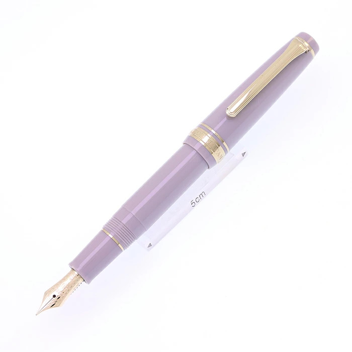 SAILOR Fountain Pen Professional Gear Slim Mini Gold Ayur Gray Medium Fine