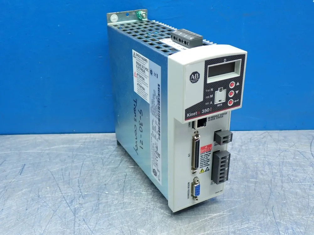 ALLEN BRADLEY KINETIX 350 SINGLE-AXIS SERVO DRIVE 2097-V34PR3-LM
