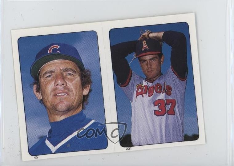 1985 O-Pee-Chee Album Stickers Ron Romanick Larry Bowa #231-45 tw0