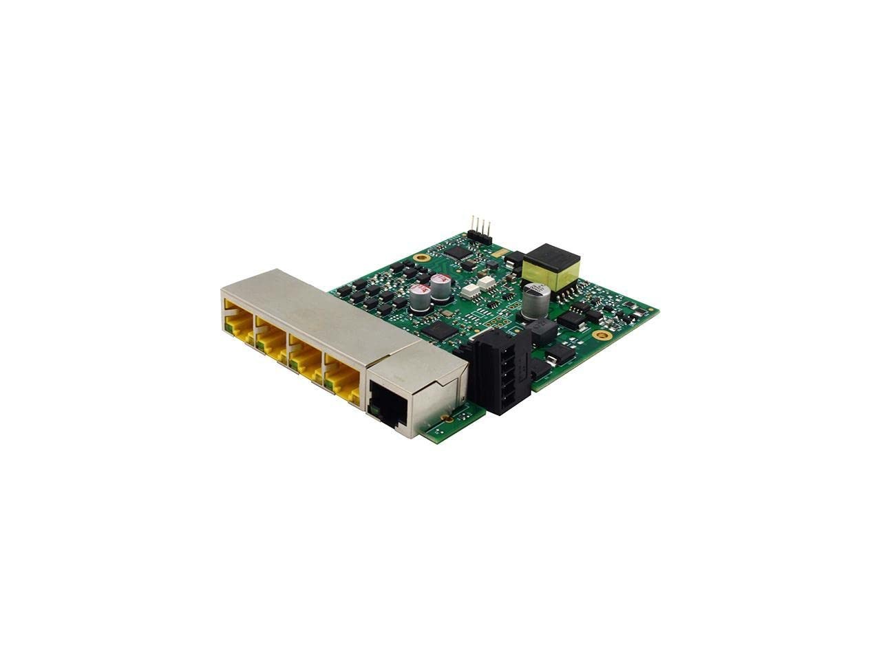 Brainboxes Embedded 4 Port POE Fast 10/100 10/100 +1 Ethernet Port -40F +158F