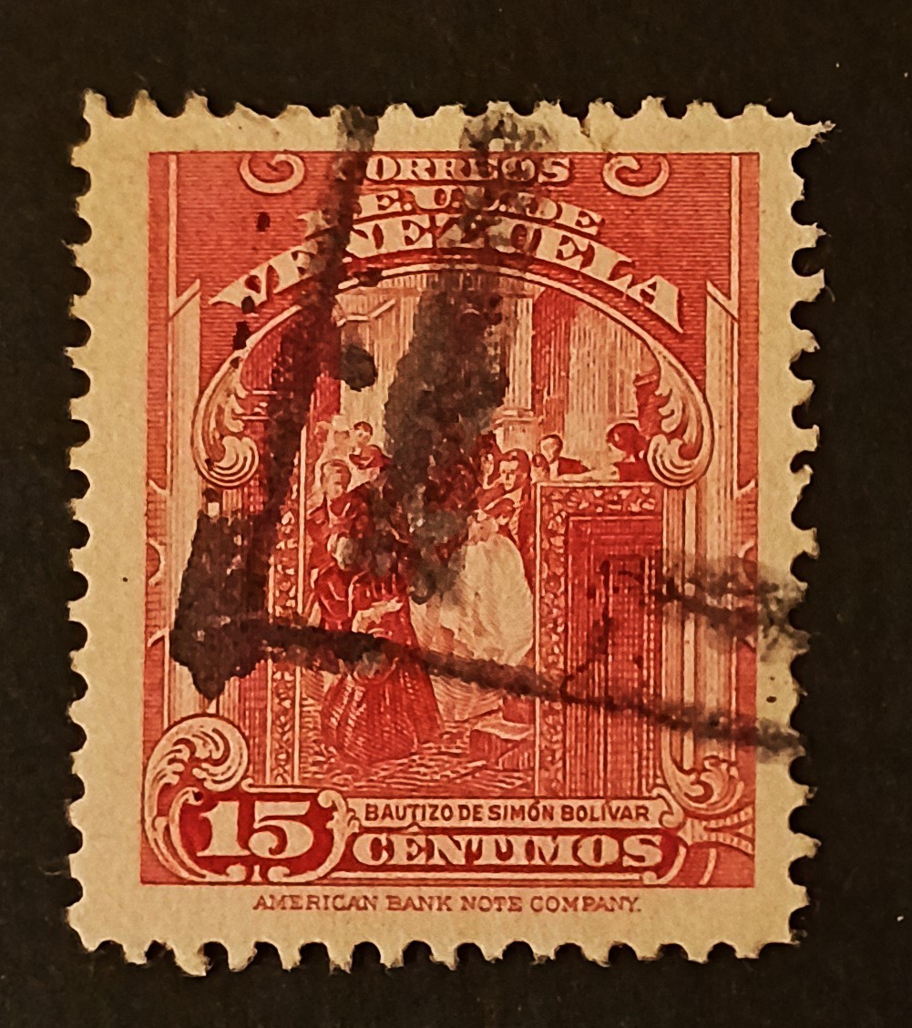 Venezuela Monument Simon Bolivar 15C Mi 467 1947 Stamps