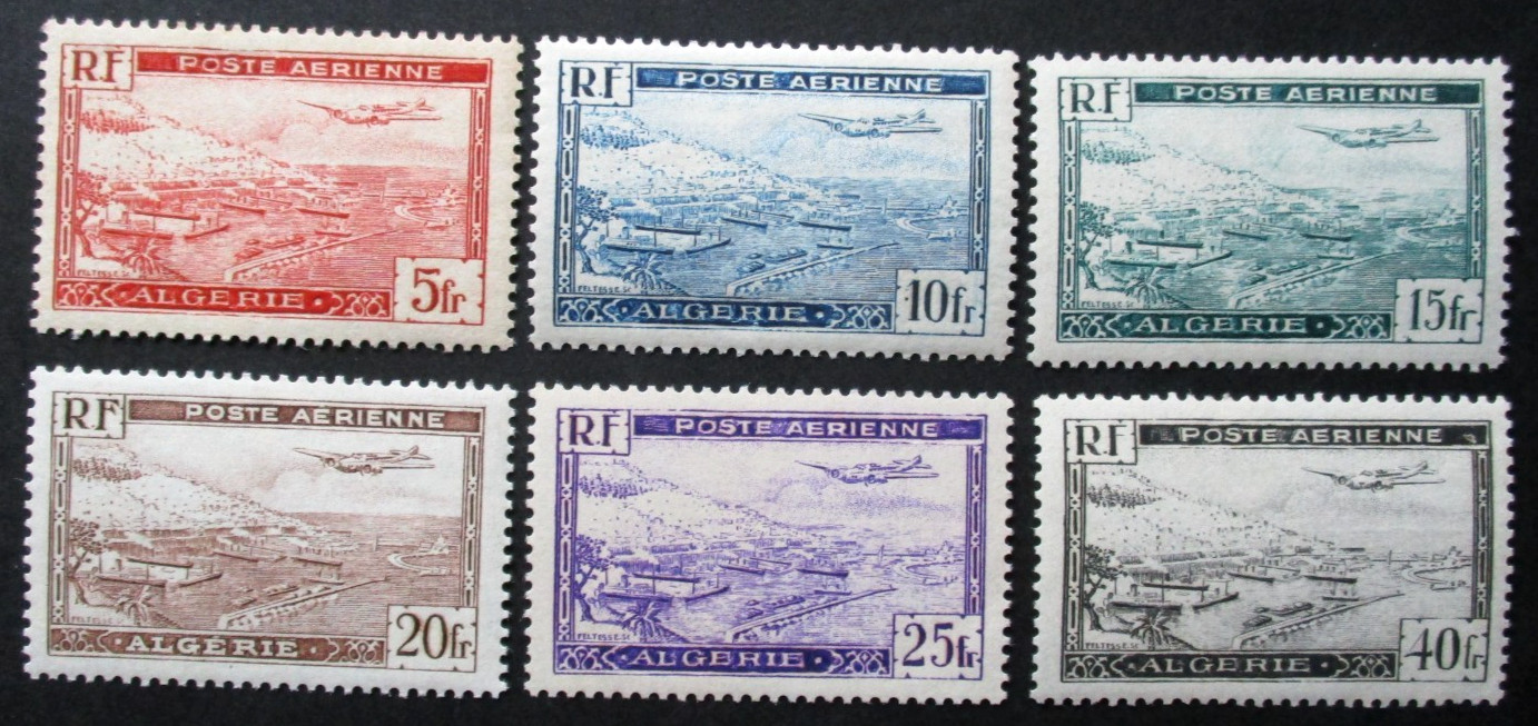 Algeria 1946 Air Set UM. SG 254/9.