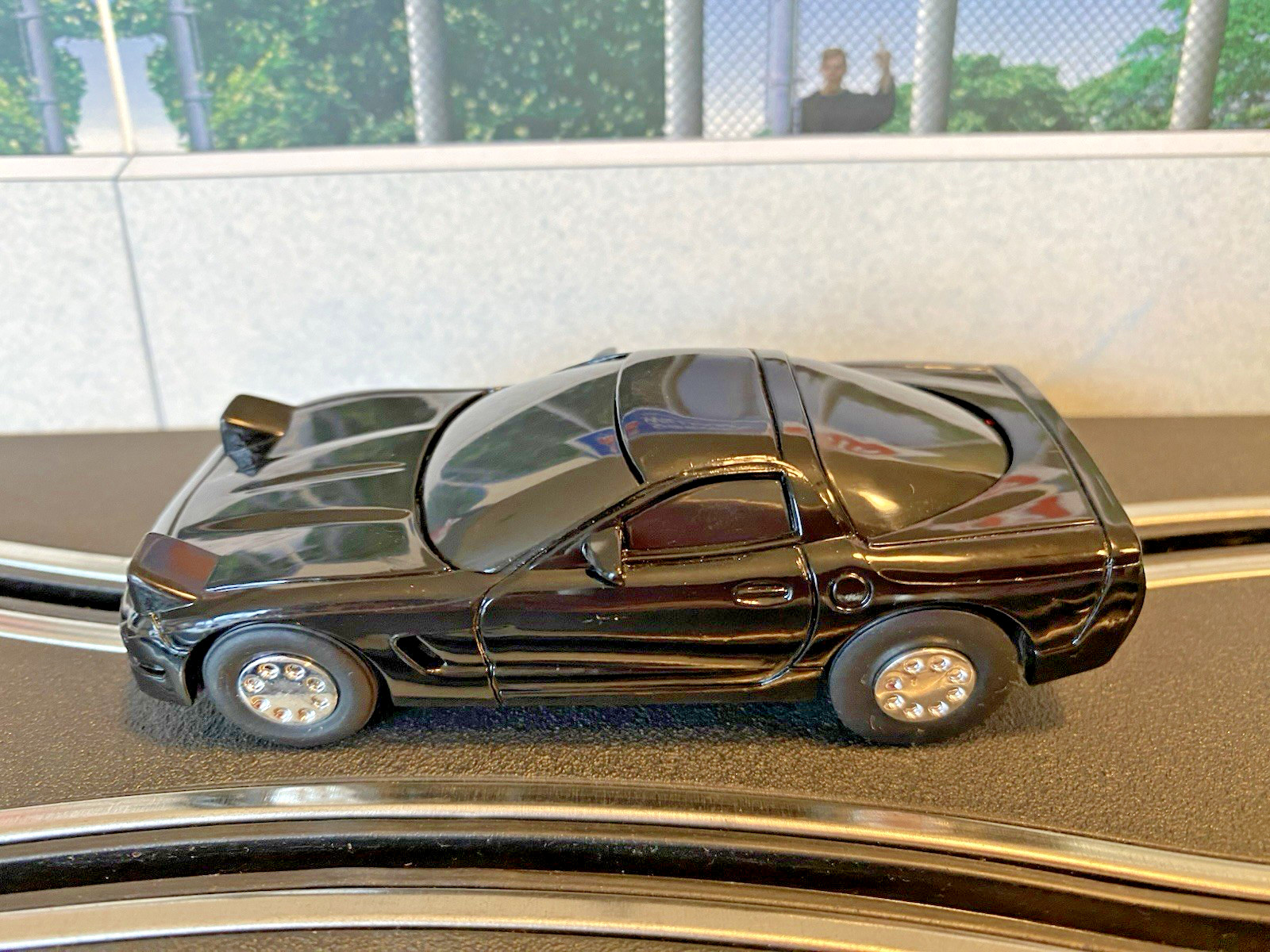 Artin Chevrolet Corvette Sports Cars W/Lights 1/43 Scale Slot Cars  NOS