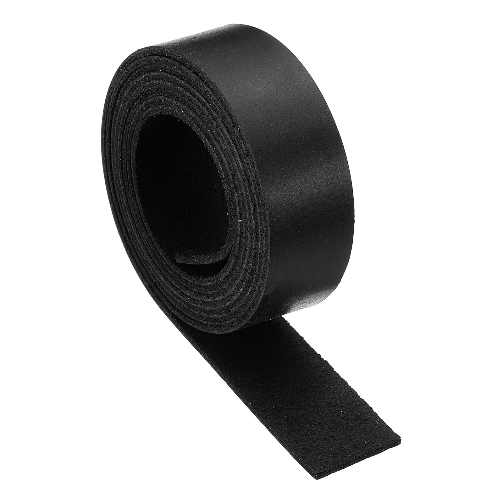 Full Grain Leather Strap, 0.8 Inches Wide x 51 Inches Long, Black