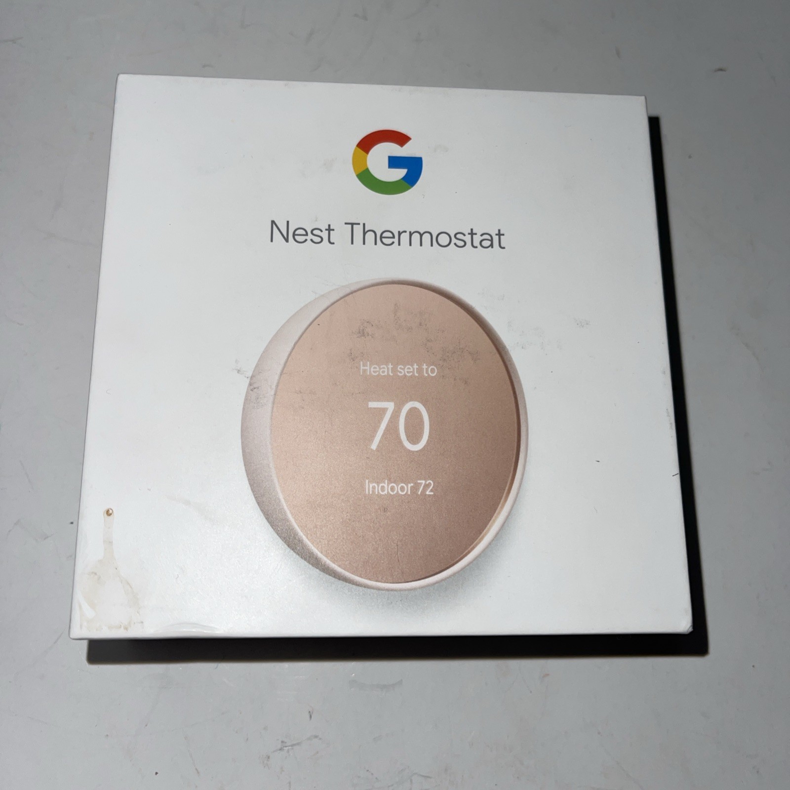 Google Nest Thermostat - Smart Thermostat for Home - Programmable Wifi