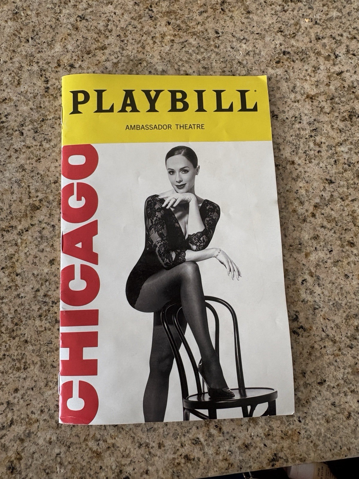 Chicago Ft. Whitney Leavitt Broadway Musical Playbill March 2026
