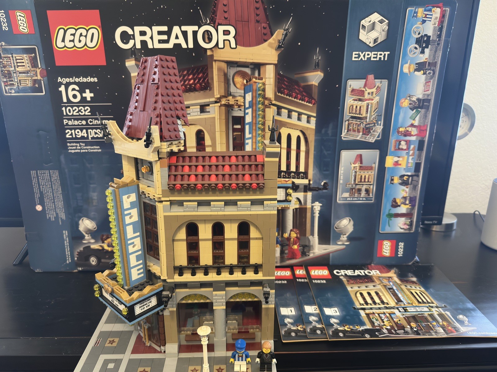 Lego Modular Buildings - Palace Cinema - 10232 - Incomplete (read description)