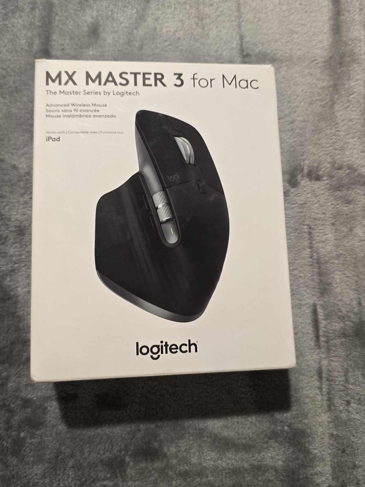 Logitech MX Master 3 for Mac Advanced Wireless Bluetooth Mouse Win 11 Compatible