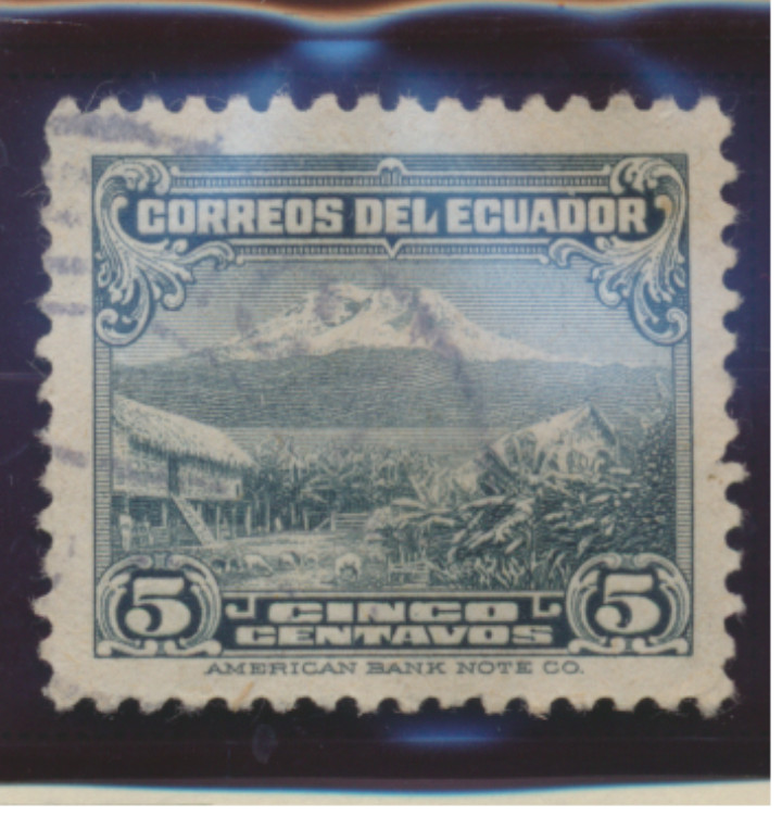 Ecuador Stamp Scott #323A, Used, Light Postmark