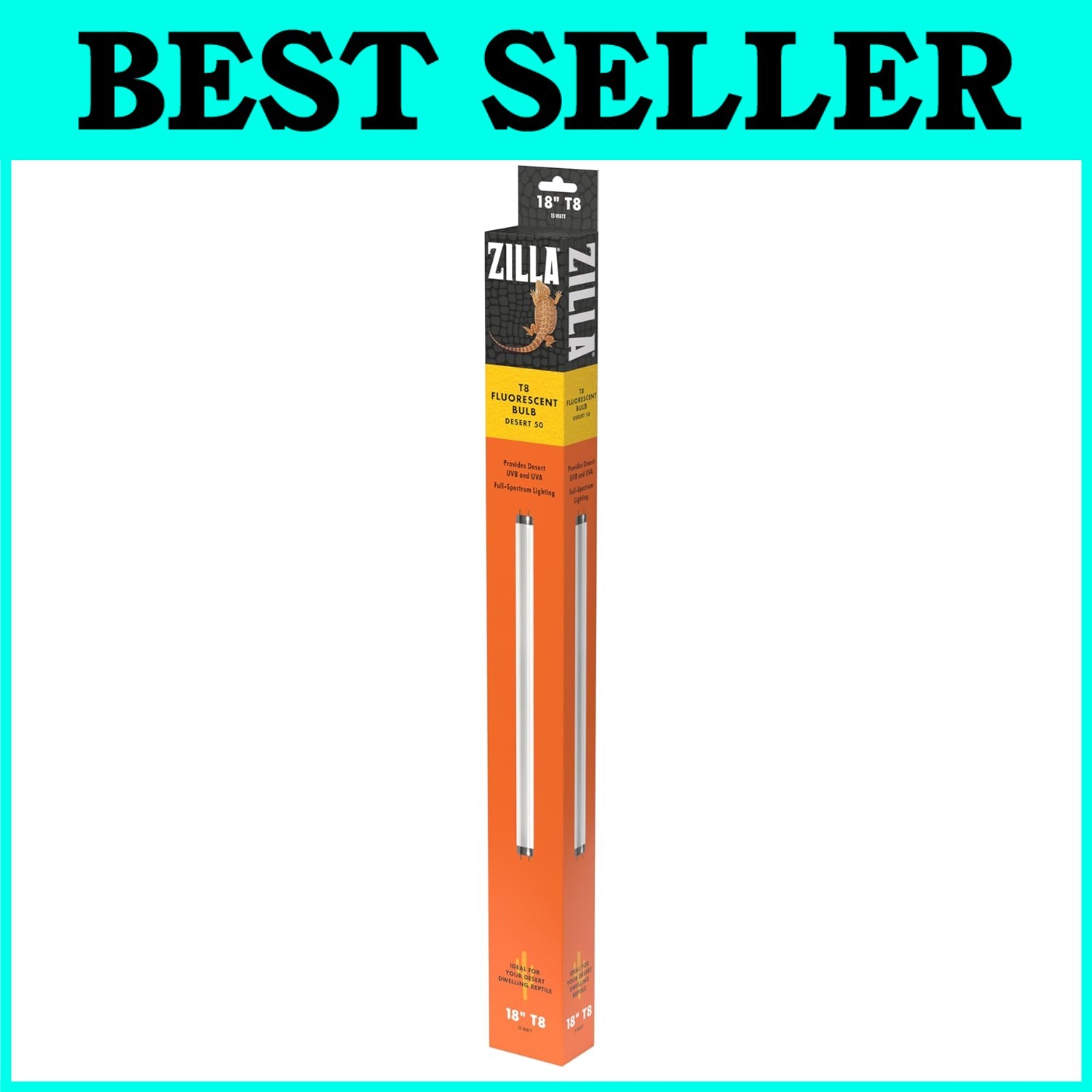 Reptile Habitat UVB Lighting, T8 15W