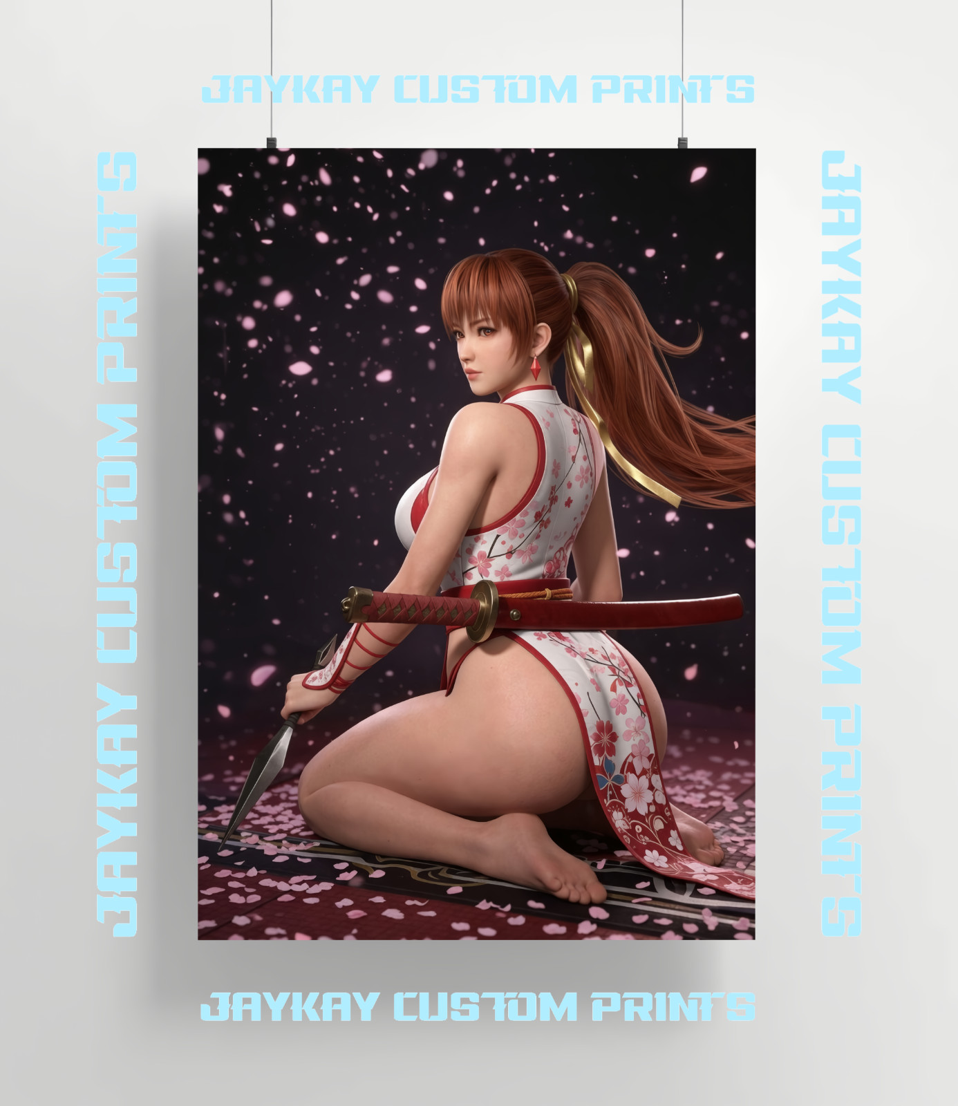 Dead Or Alive Kasumi Poster Print - No Frame