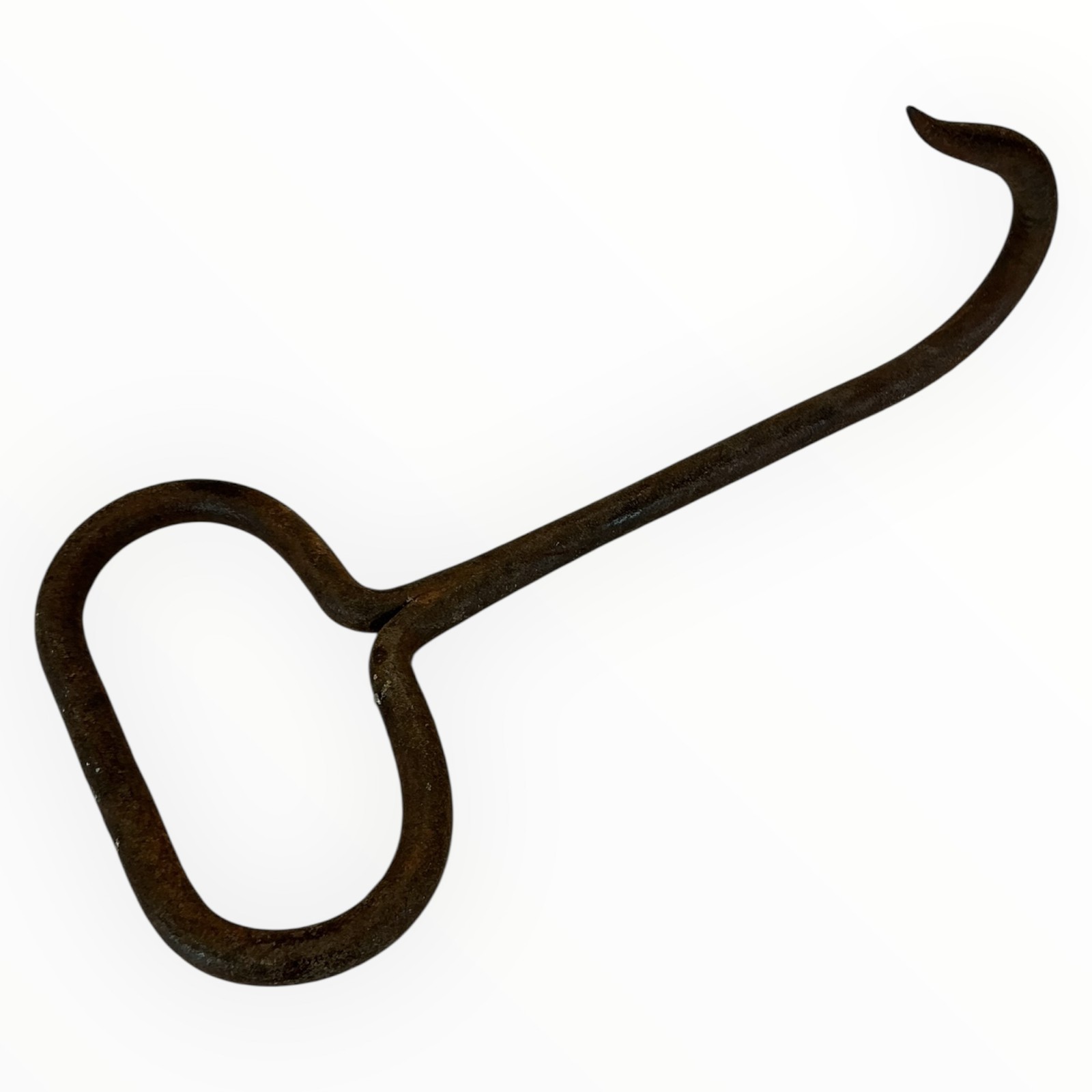 Antique Vintage Rustic Farm Hay Bale Hook Tool Mercantile Trades Factory Iron