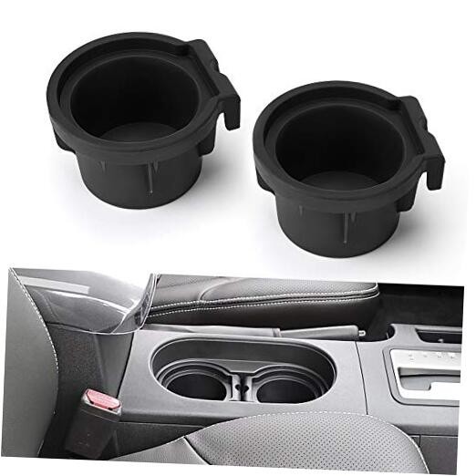  Cup Holder Insert 2 Pack Replacement Compatible with Frontier 2005-2019 