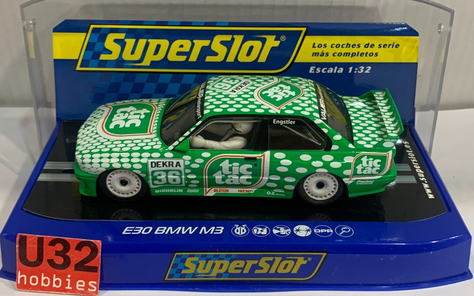 Slot Car Scx superslot H3865 BMW M3 #36 DTM Course Series Engstler Scalextric Ru