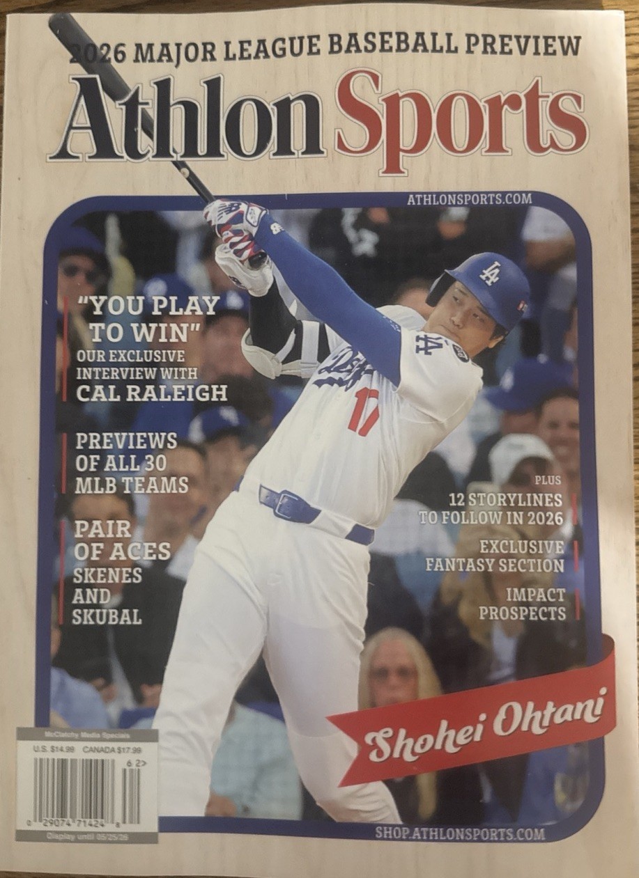 SHOHEI OHTANI- ATHLON SPORTS BASEBALL PREVIEW 2026 - New