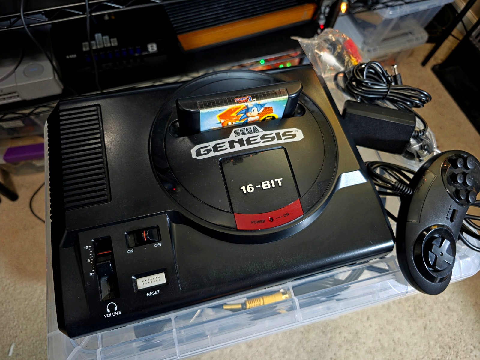 SEGA Genesis Model 1 w/Controller AV & Power & 1 game