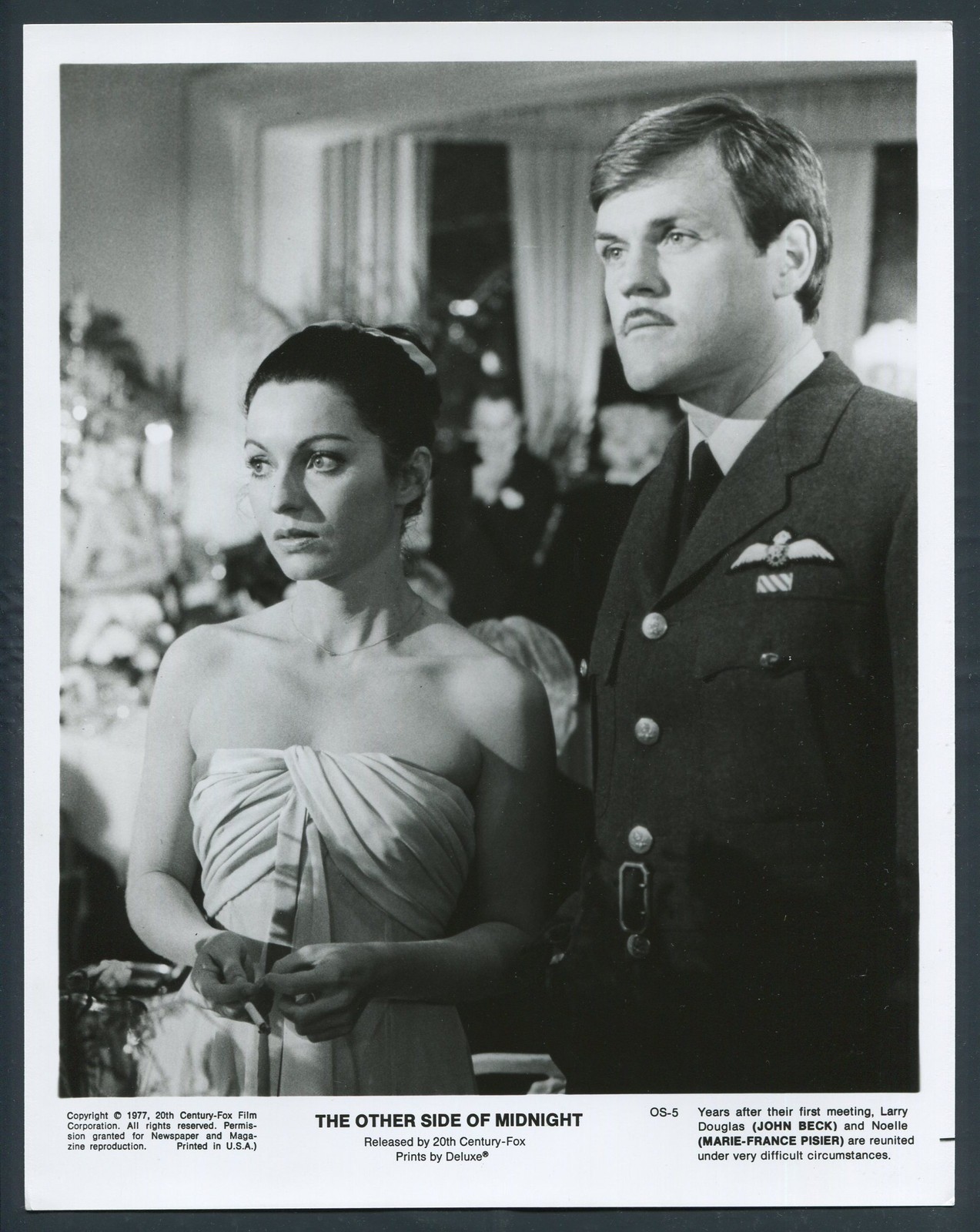 MARIE FRANCE PISIER JOHN BECK in The Other Side Of Midnight '77 AIRFORCE