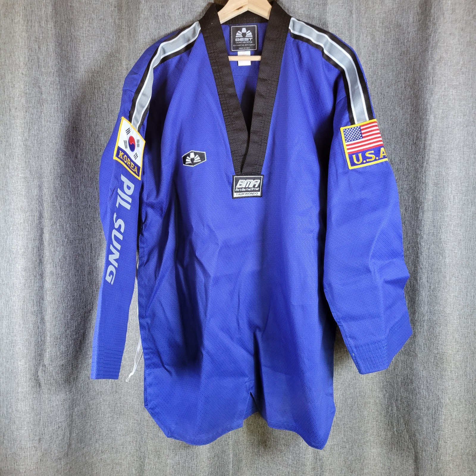 USWC Taekwondo Uniform (Top Only) Blue NEW Size 5