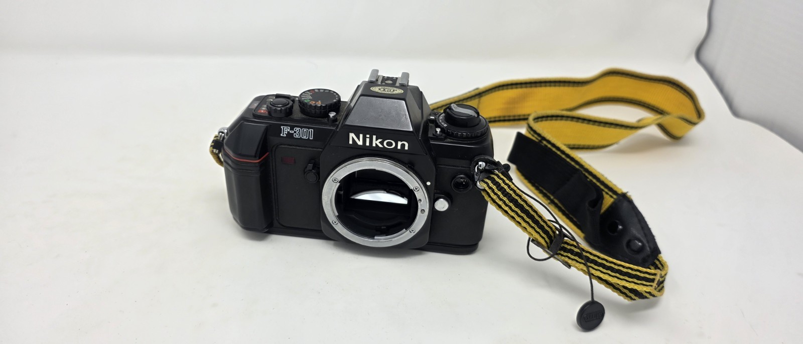 Nikon F-301 Black Vintage SLR Camera 35mm Film Photography Classic Collectible