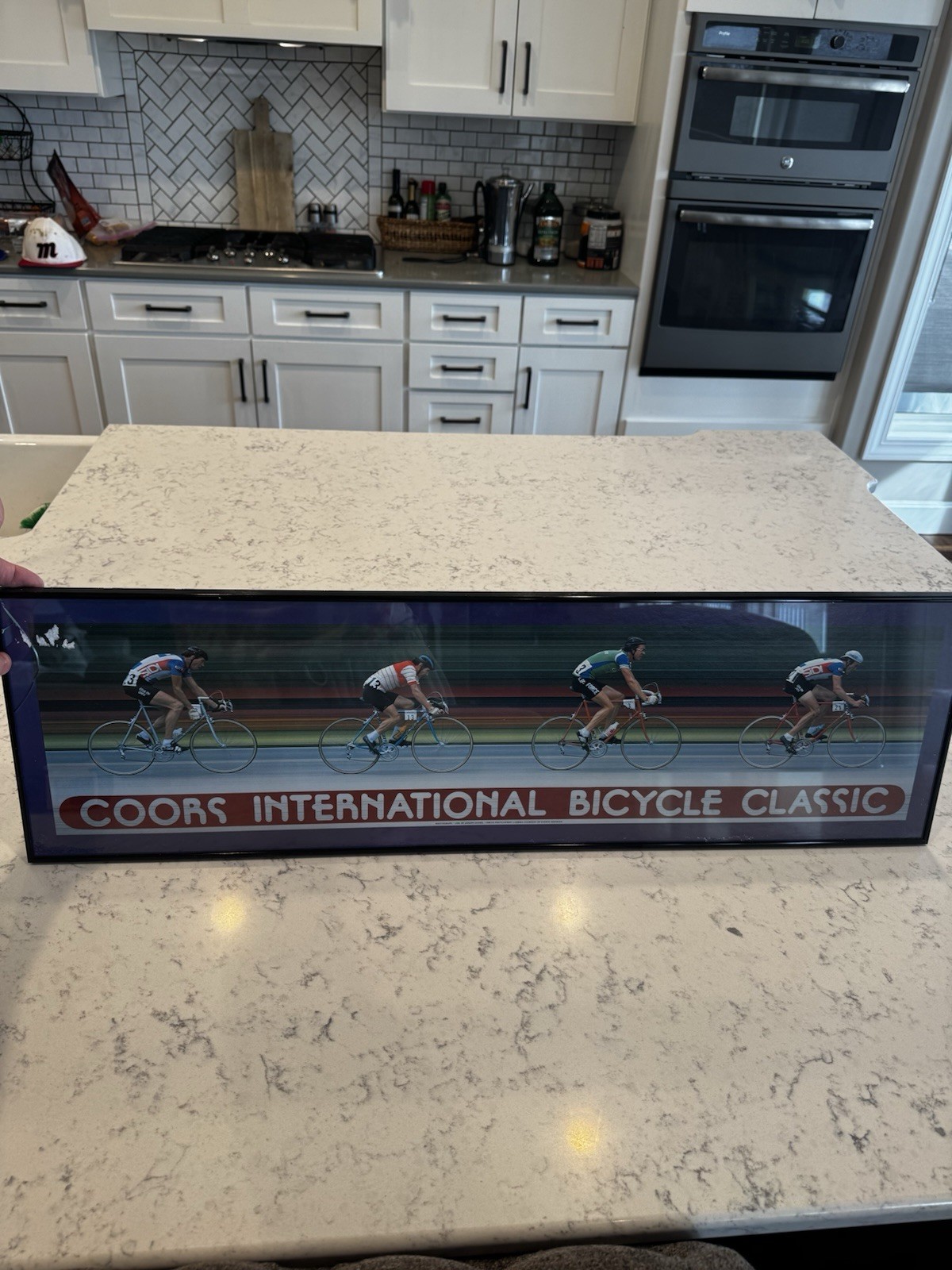 VTG Framed Coors International Bicycle Classic 1981 Cycling Poster 9.5x33 READ